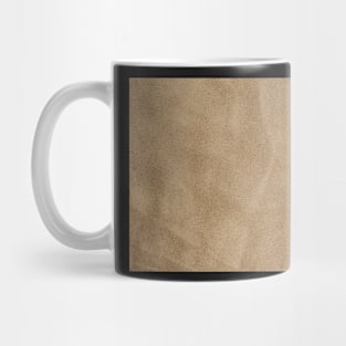 Leather texture closeup Mug